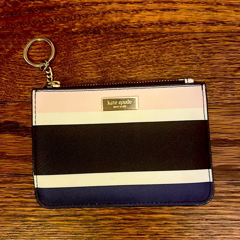 Kate spade key and card wallet holder